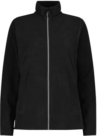 CMP Damen Fleecejacke Outdoorjacke Midlayerjacke Jacke Arctic Light, Farbe:Schwarz, Artikel:-U901 Nero, Größe:L