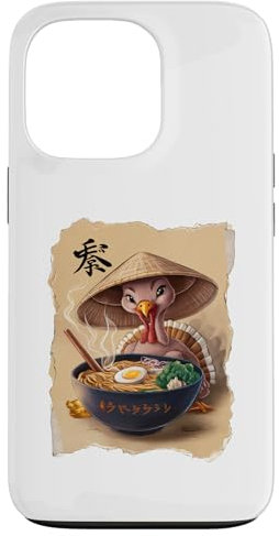 Türkei Männer Frau Kawaii Essen Ramen Japanische Türkei Hülle für iPhone 13 Pro