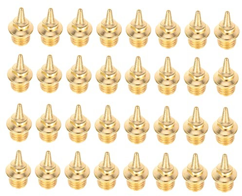 LOORGVEL Clavos para Zapatillas de Atletismo 32 Piezas Clavos Metálicos Antideslizantes Material Accesorios para Correr Deportistas de Atletismo