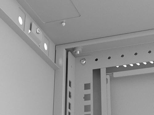 Dulap rack de perete 19, 6U, gri, WF03-5306-10S