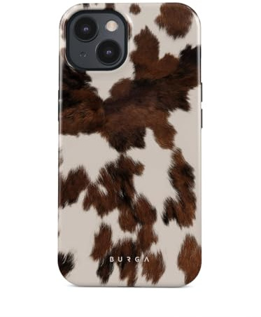 BURGA Handyhülle für iPhone 13 – Unisex Hybrid-Schutzhülle mit stoßdämpfendem TPU & kratzfester Außenschale, erhöhter Displayrand, MagSafe-kompatibel, kabelloses Laden, stylisches Design