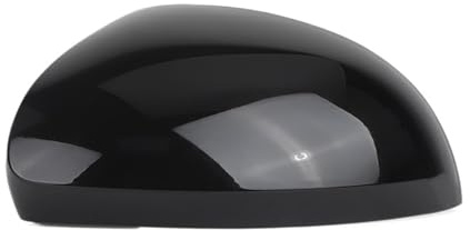 Seitenspiegelgehäuse Spiegelkappen Für VW Für Tiguan 2010-2016 Spiegel Shell Abdeckung Ersetzen 5N0857538 5N0857537(Glossy black Left)