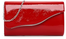 Tamaris Amalia Wave Damen Clutch Synthetik schwarz