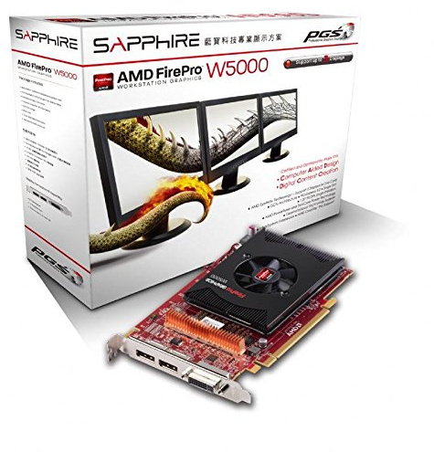Sapphire AMD Firepro W5000 2GB Gddr5