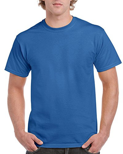 Gildan Mens Heavy Cotton Short Sleeve T-Shirt (S) (Royal)