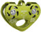 ALPIDEX Seilrolle Tandem Pulley Umlenkrolle Doppelseilrolle - geeignet für Stahlseile 8-12 mm Ø und Textilseile bis 13 mm Ø, Farbe:Lime