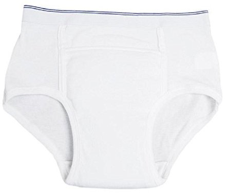 Easylife StayDry Everyday Underwear for Men – Reusable Washable Incontinence Pants with Built-in Absorbent Protection - Medium (88-98cm)