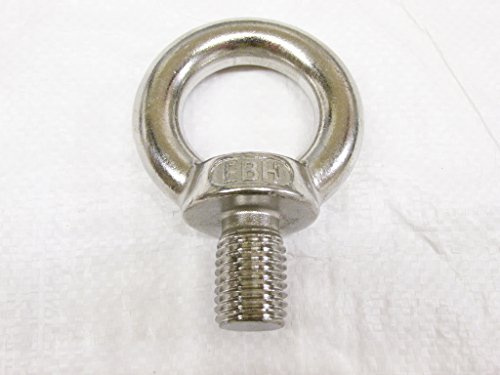 Stainless Eye Bolt M30 DIN580 (Steel Eyebolts Metric Thread Hole Attachment)