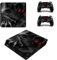 DOTBUY PS4 Slim Skin Aufkleber Sticker Design Folie schützende Haut Schale für Sony Playstation 4 Slim Konsole und 2 Dualshock Controller (Red Eye Skull)