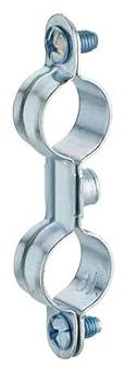 Collier Double de Fixation x5 pour Tube Plomberie Ø22 NOYON & THIEBAULT