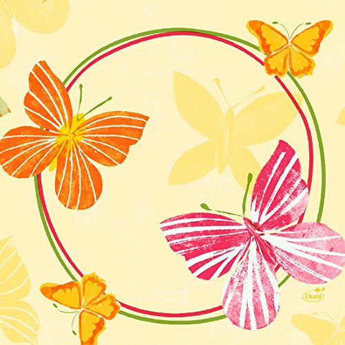 Serviette Vanessa - 33 x 33 cm - 50 Stück