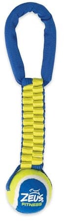 Zeus Fitness 12in Tennis Ball Twist Tug