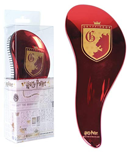 CERDÁ LIFE'S LITTLE MOMENTS - Harry Potter Brosse à Cheveux Démêlante - Idée Cadeau Femme Fille - Accessoire Officiel - Rouge