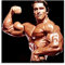 SHXI Arnold Schwarzenegger Motivationsposter, kultiges Poster, dekoratives Gemälde, Leinwand, Wandkunst, Wohnzimmer, Poster, Schlafzimmer, Malerei, 30 x 30 cm