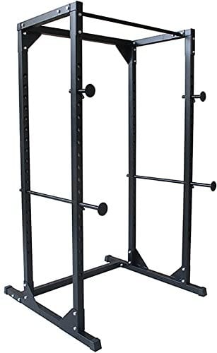 BodyTrain Heavy Duty Adjustable Power Rack Weight Lifting Cage & Pull Up Bar