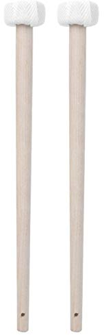 Gong Hammer -2PCS Ahornholz Kleiner Gong Hammer Gong Mallet Percussion Musikinstrument Zubehör
