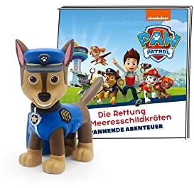 tonies Hörfiguren für Toniebox, Paw Patrol – Die Rettung der Meeresschildkröten, Hörspiel mit 4 Geschichten für Kinder ab 3 Jahren, Spielzeit ca. 51 Minuten