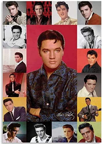 Xinqidianltd 1000 Piece Jigsaw Puzzle Elvis Presley Poster Adults Children Wooden Toy Educational Game