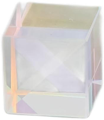 Jiawu Fotografie-Prisma, K9 Optische Glassprisma, Würfel, Lebendiger Kaleidoskop-Effekt, Lichtung Zu-Tragen, Tragbar für Fotografie (10 * 10 * 10 mm)