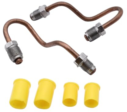 SHLPDFM 2 x Brake Line Brake Caliper Rear Set for VW Golf MK 5 & 6 GTI Skoda Audi A3 & TT