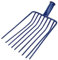 BESPORTBLE 1pièce Fourche Acier À Neuf Dents pour Jardinage Outil Pratique sans Manche Râteau pour Charbon Et Déblaiement De Pierres
