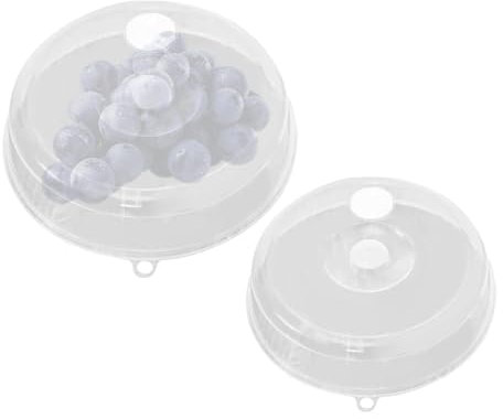 Protezione contro gli schizzi di forno a microonde, coperchio per forno a microonde, coperchio per supporto per torta, coperchio trasparente