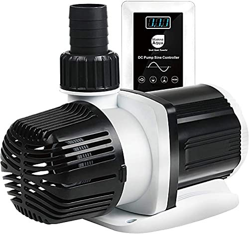 Orlushy dc-7000 Controllable DC aquarium Pump 1849GPH-marine wavemaker return pump with sine wave Controller for salt/Freshwater fish reef tank sump Circulation