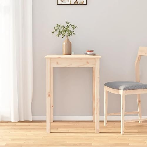 Esstisch Küchentisch Esszimmertisch Tisch - Mehrzwecktisch 55x55x75 cm Massivholz Kiefer