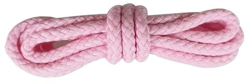 RybdaFDc Lacets de Chaussures, Accessoires de décoration de Lacets adaptés aux Chaussures de Planche Lacets de Chaussures Ronds Corde à Chaussures(Pale Pink,120cm)