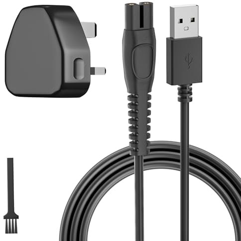 BENSN 5V Charger Compatible with Philips One Blade QP2734/ QP2724/ QP2834/ QP2824/ QP1924/ QP4631/ MG7930/ MG7962/ MG7910/ Wet & Dry Shaver Series 3000X 3000 5000X 5000 7000 9000