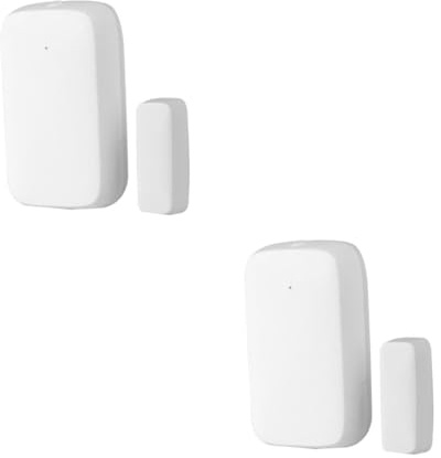 Gadpiparty 2sätze Intelligenter Zigbee Türsensor Mit Push-benachrichtigung Wireless Tür Und Fensteralarm Für Zuhause Energieeffizient Jahren Batterielaufzeit Einfache Installation