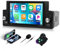 CAMECHO Radio 1 Din Carplay avec écran IPS 5,9 Pouces, Mains Libres Bluetooth avec Android Auto Mirror Link FM USB/AUX/Port Type-C/MIC
