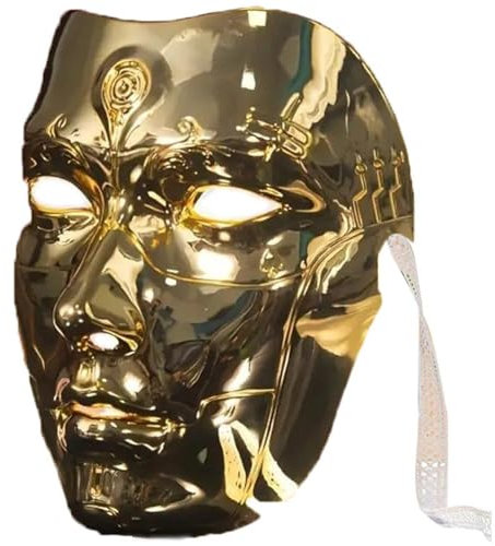 Glixoft Mardi Gras Maske Karneval Maskerade Maske Vollgesichtsmaske Karneval Kostüm Zubehör Für Abschlussball Cosplay Party