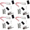 4 Pack Bereiche Herd Teil Stecker Blockanschluss Block 12001676 231625 Brenner Klemmen Blockblock Kits