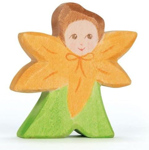 Ostheimer - 24817 - Blumenkind Calendula, Holz, Handarbeit, 5,8cm x 6,1cm x 2cm