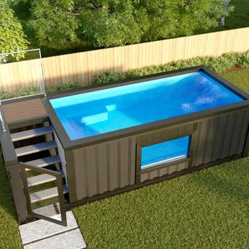 CMOLVUR Grande Grande Deep Heavy Duty Container Piscina Adulto Fuori Terra Vetroresina Grande da vendere