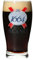 450 ml deutscher Stil Home Retro einfacher und exquisiter bedruckter Glas-Bierbecher - 1664 Bierbecher