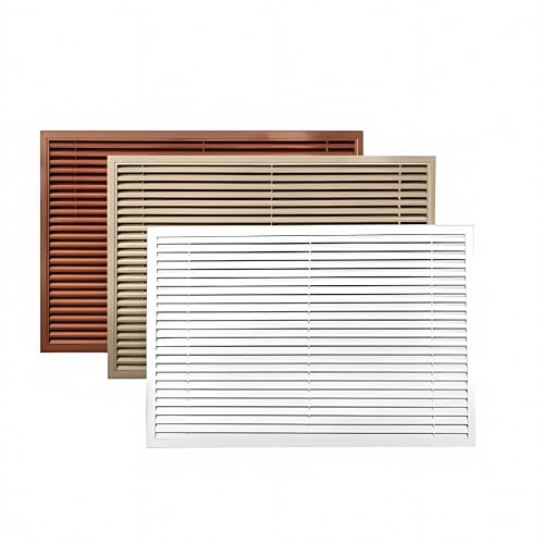 GZDXBF Cache-radiateur, Grille De Ventilation en Aluminium, Panneau D'accès pour Câbles Cachés, pour La Maison Et Le Bureau(White,60x90cm/23.6x35.4in)