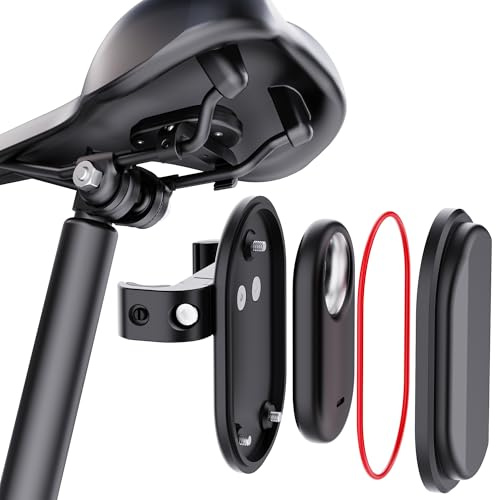 DLENP Support de vélo pour Samsung Smart Tag 2, support caché sur la selle de vélo, étanche, accessoire de vélo avec protection antivol compatible avec VTT, vélos de route
