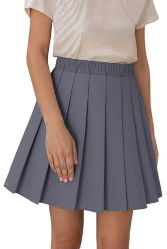 Mädchen Sommer Taille Tennis Plissee Slim Rock Casual Mini Taille Rock Hoher Rock