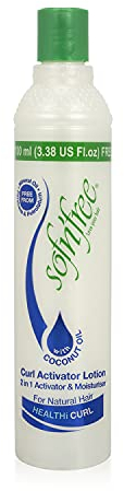 Sofn Moisturizer & Curl Activator for Natural Hair, Soft Curls, and Waves 11.83 fl oz / 350ml (1 Pack)