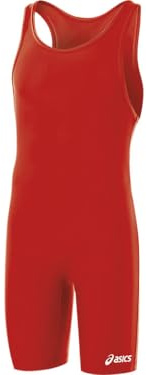 ASICS Men's Solid Modified Singlet, 3X-Large, Red