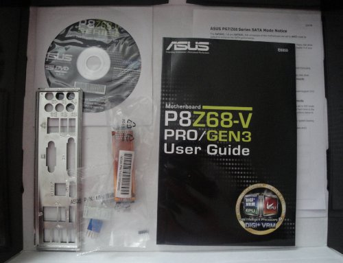 Asus P8Z68-V Pro/Gen3 Mainboard Sockel 1155 (ATX Intel Z68, DDR3 Speicher, SAT III, USB 3.0)