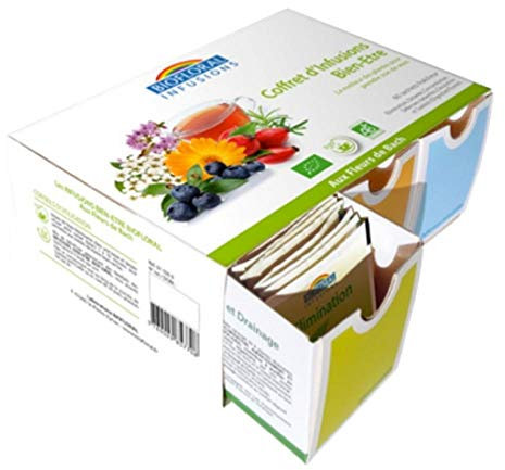 Coffret infusions Fleurs de Bach - bio - 60 sachets