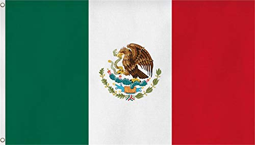 normani Flagge Fahne ca. 90x150 cm Nationalflagge Nationalfahne Farbe Mexiko