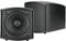OMNITRONIC OD-2 Wandlautsprecher 8Ohm schwarz 2X | Lautsprecherpaar mit Halterung, 2,5 Breitbandlautsprecher, 15 W RMS
