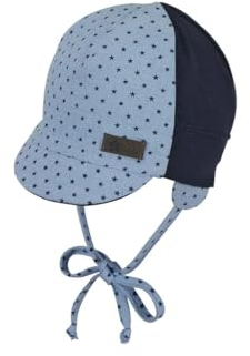 Sterntaler Baby - Jungen Casquette M tze, Blau (Himmel 325), 45 EU