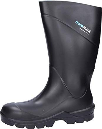 Nora Megamax II, Stivali di Sicurezza in Gomma Unisex-Adulto, Nero (Schwarz 011), 42 EU