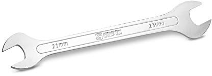 Capri Tools Super-Thin Open End Wrench (21 mm x 23 mm)
