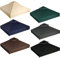 Ersatzdach für Pavillon 3x3 Meter Wasserdicht Material: Panama PCV Soft 370g/m² extra stark Modell 1 (Braun)